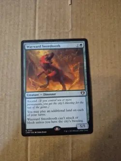 Wayward Swordtooth Commander Masters Regular - Image 1
