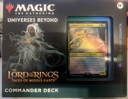 Magic The Gathering MTG Lord of The Rings LOTR Elven Council Commander Deck - Image 1