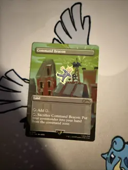 MTG Command Beacon 1533 Borderless Fallout Secret Lair Non Foil - Image 1