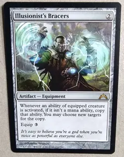 Illusionist's Bracers - Gatecrash (GTC) Rare Reg - LP - MTG - Free Shipping - Image 1