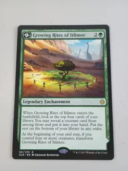 Growing Rites of Itlimoc - #191/297 (NM) Ixalan XLN Magic MTG - Regular - Image 1