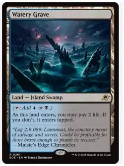 Watery Grave | Regular Rare #261 NM/MINT Edge of Eternities EOE MTG - Image 1