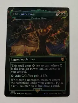The Party Tree - The Great Henge (Surge Foil) LOTR NM Foil MTG -- S2G -- - Image 1