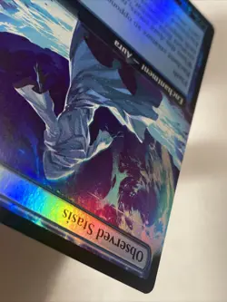 MTG Observed Stasis (Extended Art Foil) Commander Final Fantasy 113 FFXIV NM - Image 5