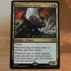 Colossal Grave-Reaver - Tarkir Commander MTG LP - Image 1