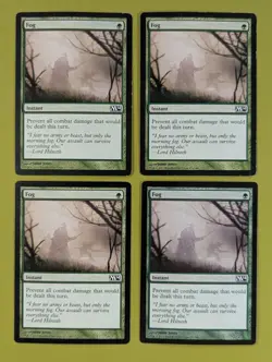 Fog x4 M14 Magic 2014 4x Playset Magic the Gathering MTG - Image 1