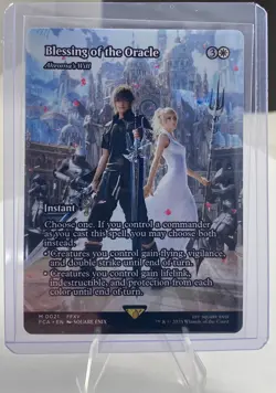 MTG: 1x Blessing of the Oracle Final Fantasy: Through the Ages: Showcase - Image 1