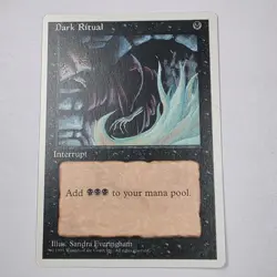 MTG Dark Ritual C Fourth Edition #116 - Image 1
