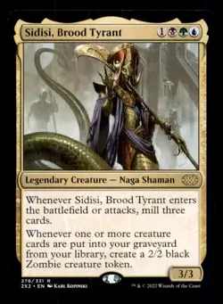 Sidisi, Brood Tyrant LP Light Play Double Masters 2022 MTG [11741] - Image 1
