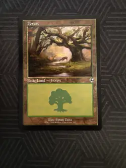 mtg forest retro frame 297 innistrad remastered - Image 1