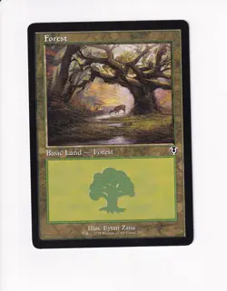MAGIC THE GATHERING MTG INNISTRAD REMASTERED RETRO FRAME FOREST 297 (#1) - Image 1