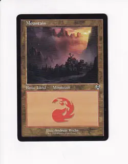 MAGIC THE GATHERING MTG INNISTRAD REMASTERED RETRO FRAME MOUNTAIN 294 (#2) - Image 1