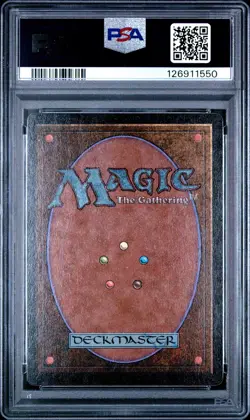 MTG - Relic Bind - ALTERNATE 4th Edition Magic - Graded PSA 6 - Image 2