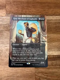 Gray Merchant of Asphodel - SLC Secret Lair Countdown An Encyclopedia of Magic - Image 1
