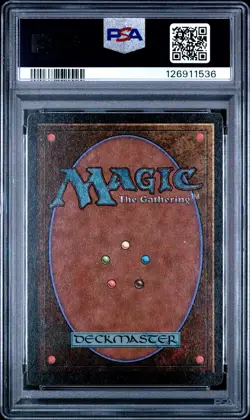 MTG - Blight - ALTERNATE 4th Edition Magic - Graded PSA 7 - Image 2