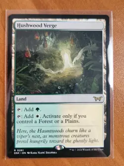 Magic MTG Hushwood Verge DSK 0261 Regular Rare - NM condition - Image 1