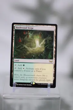 Hushwood Verge Duskmourn: House of Horror Regular NM-M Unplayed MTG 0261 - Image 1