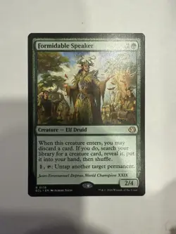 Magic the Gathering Formidable Speaker Lorwyn Eclipsed MTG - Image 1