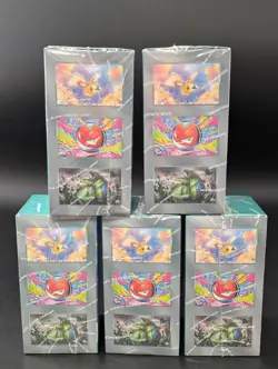 LOT (5) Pokemon Scarlet & Violet Battle Partners Booster Boxes (Korean) Sealed - Image 3