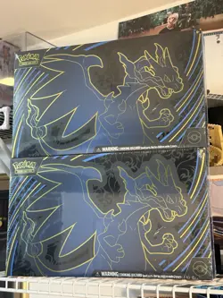 POKEMON MEGA CHARIZARD EX--PHANTASMAL FLAMES--UPC FACTORY SEALED BOX--LOT OF 2 - Image 1