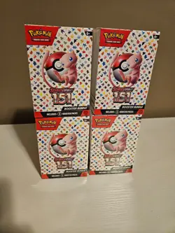 Pokemon TCG Scarlet & Violet 151 Booster Bundle Lot Of 4 Sealed Bundles - Image 1