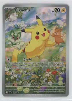 Pikachu (Paldea Adventure Chest) Holo Pokemon Scarlet & Violet Black Star Promo - Image 1