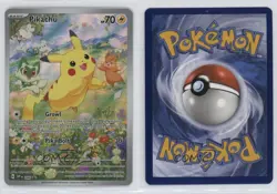 Pikachu (Paldea Adventure Chest) Holo Pokemon Scarlet & Violet Black Star Promo - Image 3