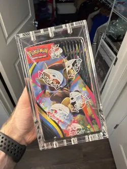 Pokemon TCG Phantasmal Flames Booster Box New Sealed With Acrylic Case - Image 2