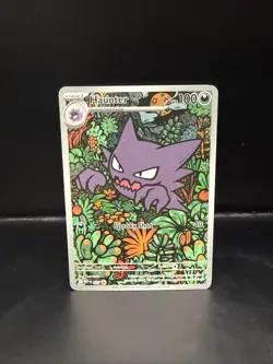 Pokemon TCG Haunter 027 Illustration Rare Promo Mega Evolution Battle Deck - Image 3