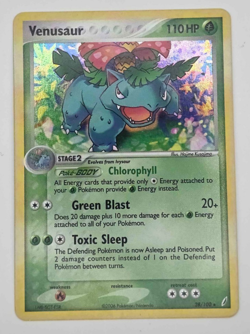 Venusaur 28/100 Crystal Guardians Reverse Holo NM/LP Pokemon TCG - Image 3