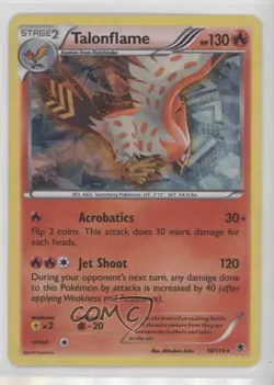 Talonflame (Cracked Ice Holo) Pokemon XY Phantom Forces #10 - Image 1