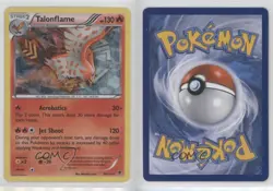 Talonflame (Cracked Ice Holo) Pokemon XY Phantom Forces #10 - Image 3