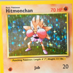 Pokemon - Hitmonchan - Base Set - Holo Rare - 7/102 - Image 2