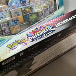 Pokemon Lucario Ex Tyranitar Premium Collection Prismatic Evolution - Lot Of 2 - Image 3