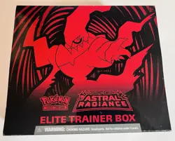 Pokemon TCG Sword & Shield Astral Radiance Elite Trainer Box ETB Factory Sealed - Image 1