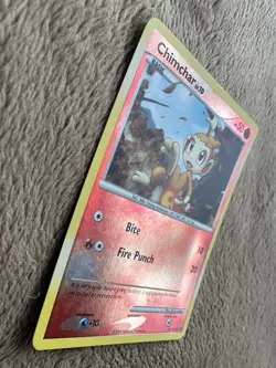 2009 Pokemon TCG Platinum Chimchar Lv.10 HP50 Reverse Holo 70/127 LP - Image 4