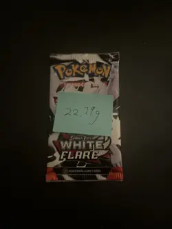 Very Heavy! 22.79g Pokemon TCG SV10.5 White Flare Booster Pack Sealed! - Image 3
