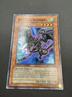 Yu-Gi-Oh! Red-Eyes Wyvern ANPR-ENSE2 Limited Edition FREE SHIPPING- LP - Image 1