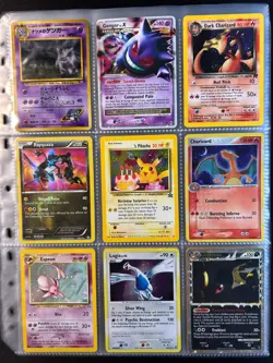 Lot of 90 ALL HOLO Vintage Pokemon Card Binder Collection - Image 2