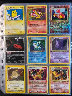 Lot of 90 ALL HOLO Vintage Pokemon Card Binder Collection - Image 2