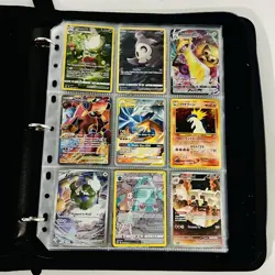 Lot of 90 ALL HOLO Vintage to Modern Pokemon Card Binder Collection Charizard - Image 1