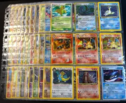 Lot of 90 ALL HOLO Vintage Pokemon Card Binder Collection - Image 1