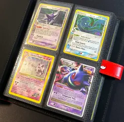 Lot of 100 ALL HOLO Vintage Pokemon Card Binder Collection - Image 1