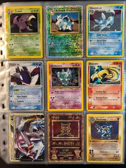 Lot of 90 ALL HOLO Vintage Pokemon Card Binder Collection - Image 4