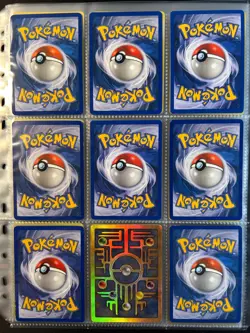 Lot of 90 ALL HOLO Vintage Pokemon Card Binder Collection - Image 5