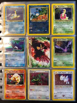 Lot of 90 ALL HOLO Vintage Pokemon Card Binder Collection - Image 4