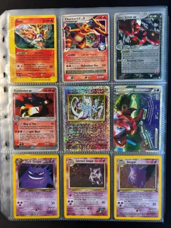 Lot of 90 ALL HOLO Vintage Pokemon Card Binder Collection - Image 2