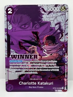 Charlotte Katakuri (Winner Pack 2025 Vol. 3) OP08-062 One Piece Promotion Foil - Image 1