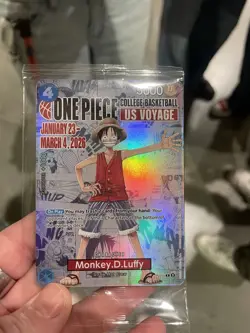 One Piece CCG Monkey.D.Luffy BVb January 23 College Basketball - Image 1