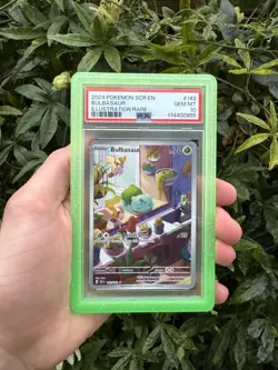 Bulbasaur 143/142 | IR Gem Mint PSA 10 Pokemon Stellar Crown Illustration Rare - Image 1